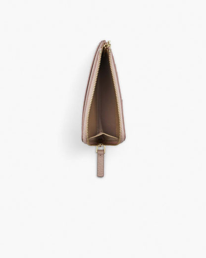 Marc Jacobs Essential - The Leather Top Zip Multi Wallet Rose