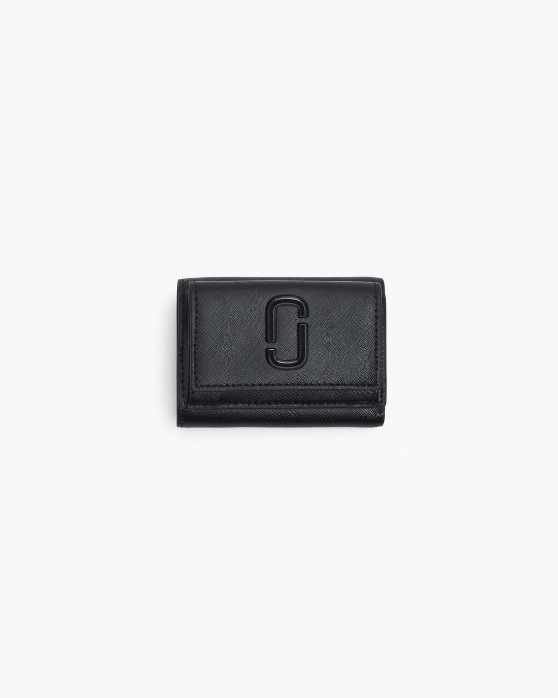 Marc Jacobs Best Seller - The Utility Snapshot DTM Mini Trifold Wallet Black
