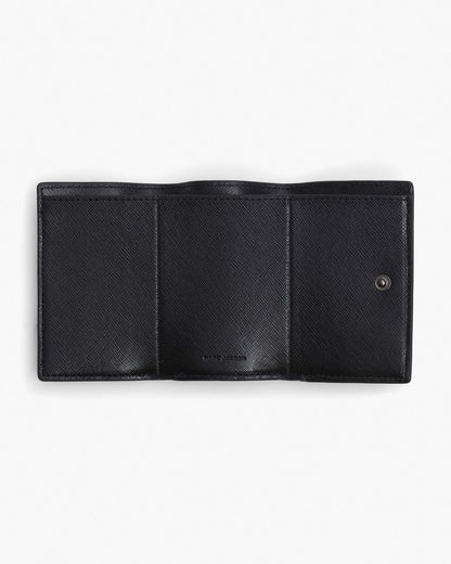 Marc Jacobs Best Seller - The Utility Snapshot DTM Mini Trifold Wallet Black