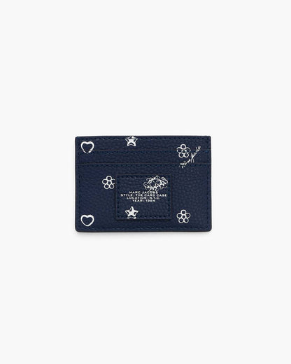 Marc Jacobs Everyday - The Bandana Card Case Navy Multi