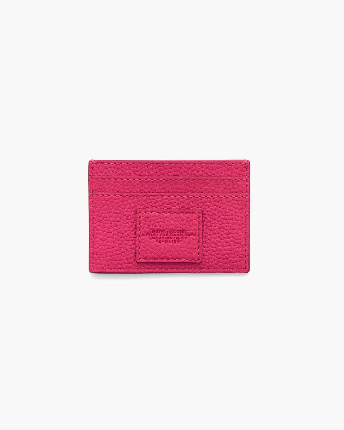 Marc Jacobs Deals - The Leather Card Case Raspberry Pink