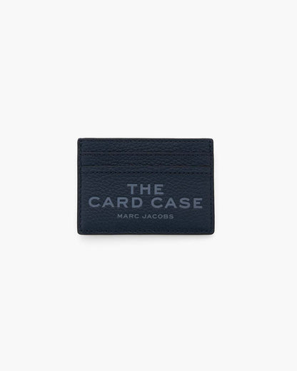 Marc Jacobs New - The Leather Card Case Blue Sea