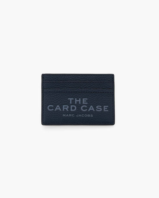 Marc Jacobs New - The Leather Card Case Blue Sea