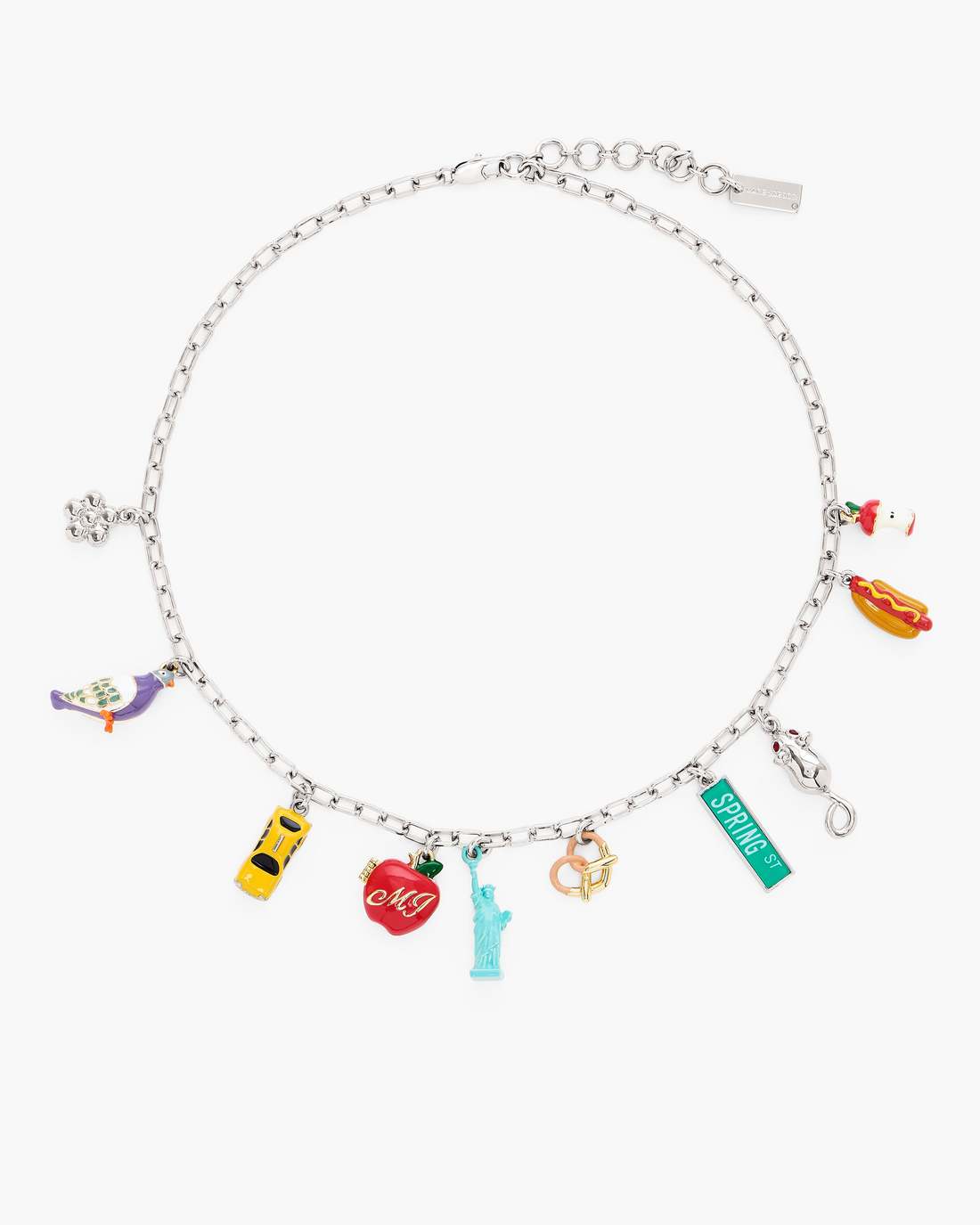 Marc Jacobs Everyday - The City Charm Necklace New York Silver/Multi