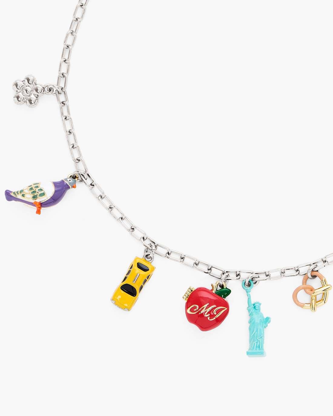 Marc Jacobs Everyday - The City Charm Necklace New York Silver/Multi