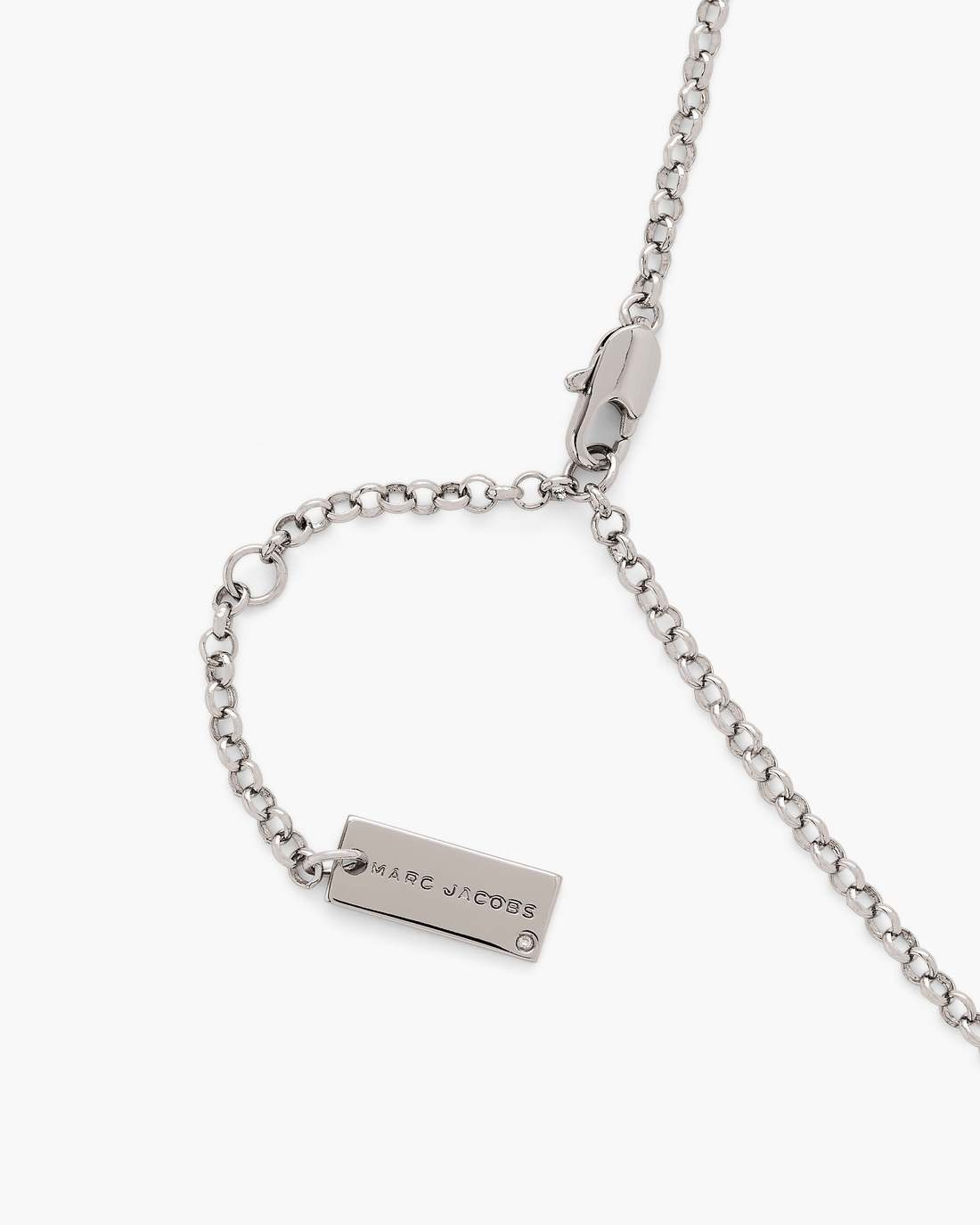Marc Jacobs Trusted - The Trinket Cluster Necklace Silver/Multi