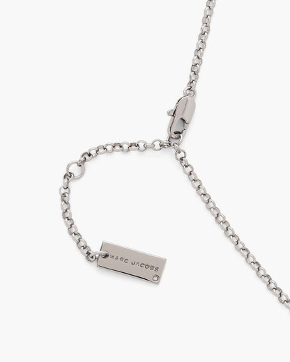 Marc Jacobs Trusted - The Trinket Cluster Necklace Silver/Multi