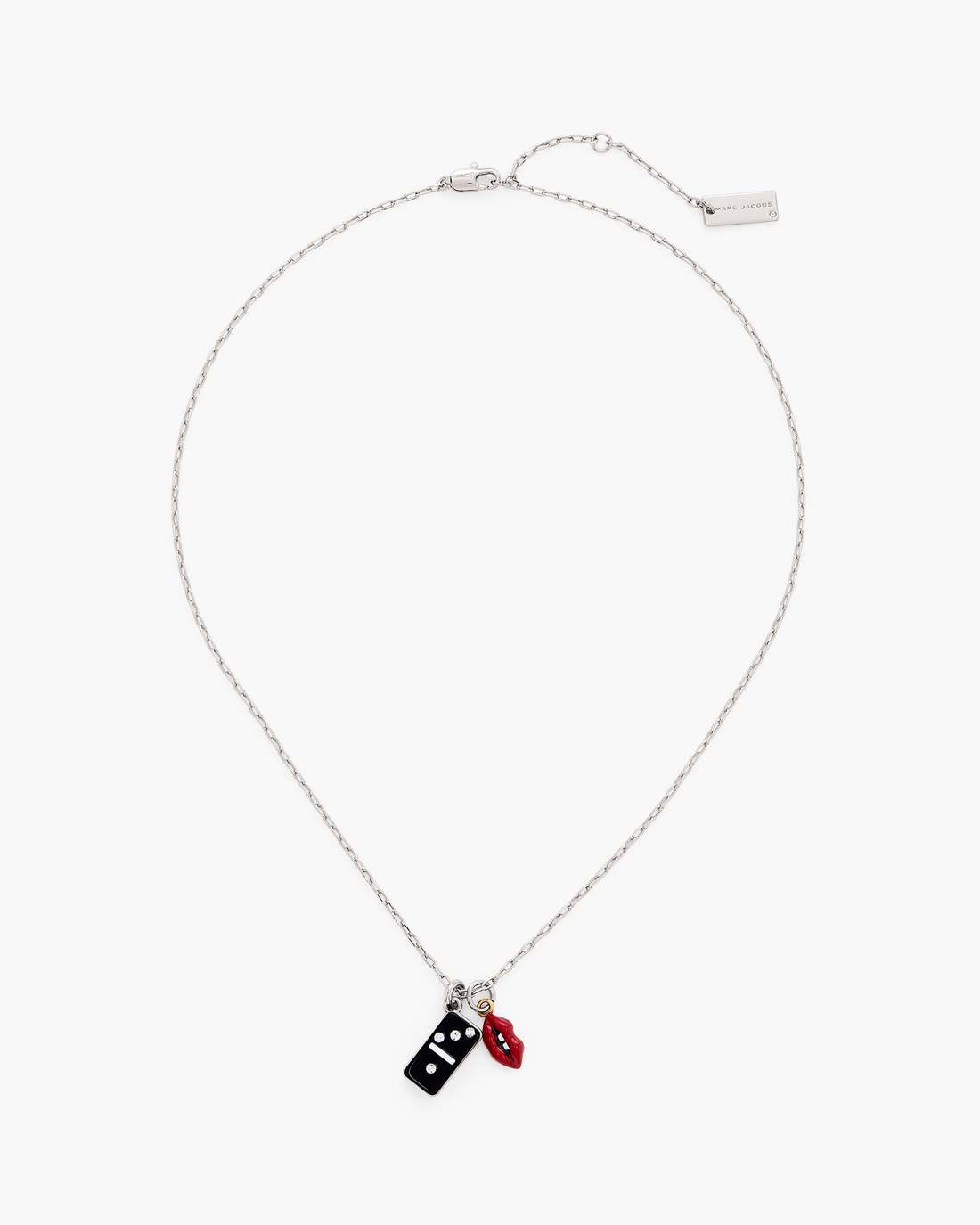 Marc Jacobs Great Value - The Trinket Pendant Necklace Silver/Multi