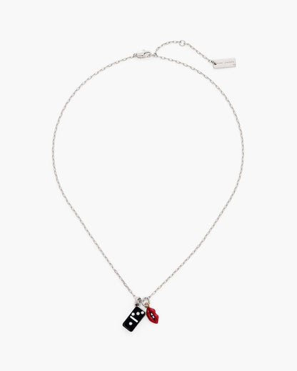 Marc Jacobs Great Value - The Trinket Pendant Necklace Silver/Multi