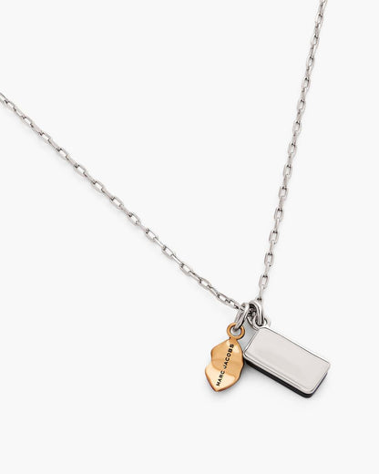 Marc Jacobs Great Value - The Trinket Pendant Necklace Silver/Multi