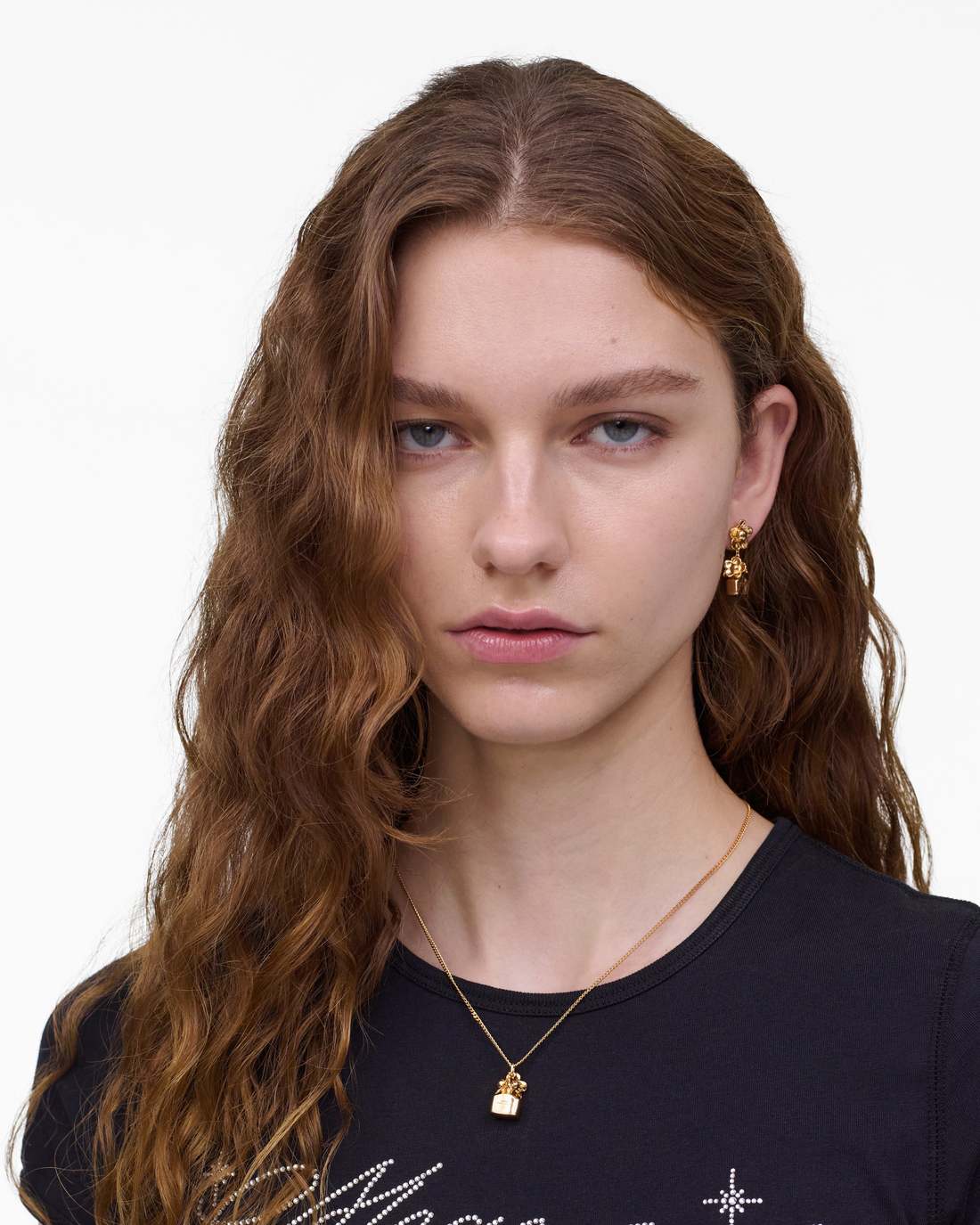 Marc Jacobs Special Offer - The Mini Icon Daisy Necklace Gold