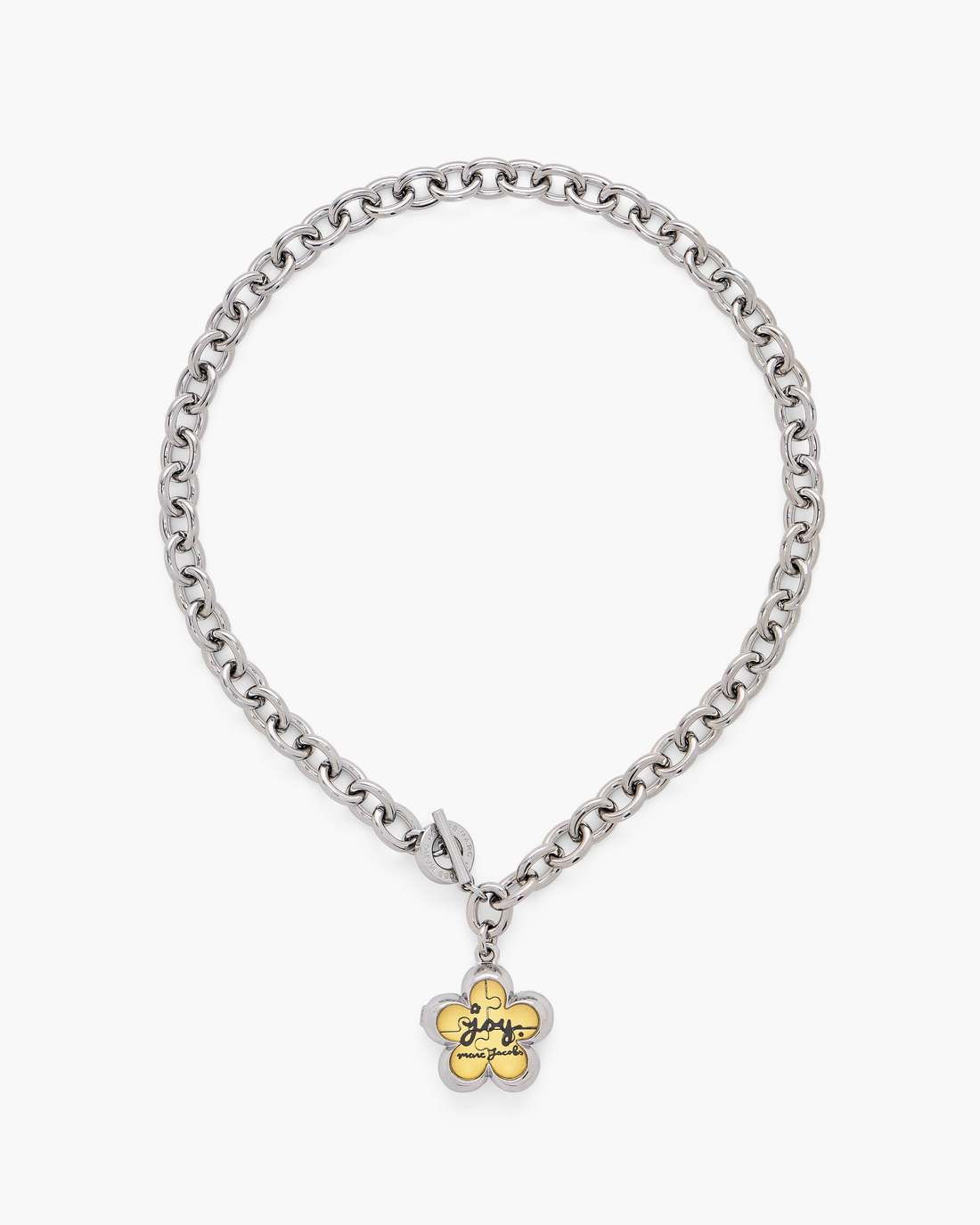 Marc Jacobs Essential - The Daisy Puzzle Necklace Silver/Multi