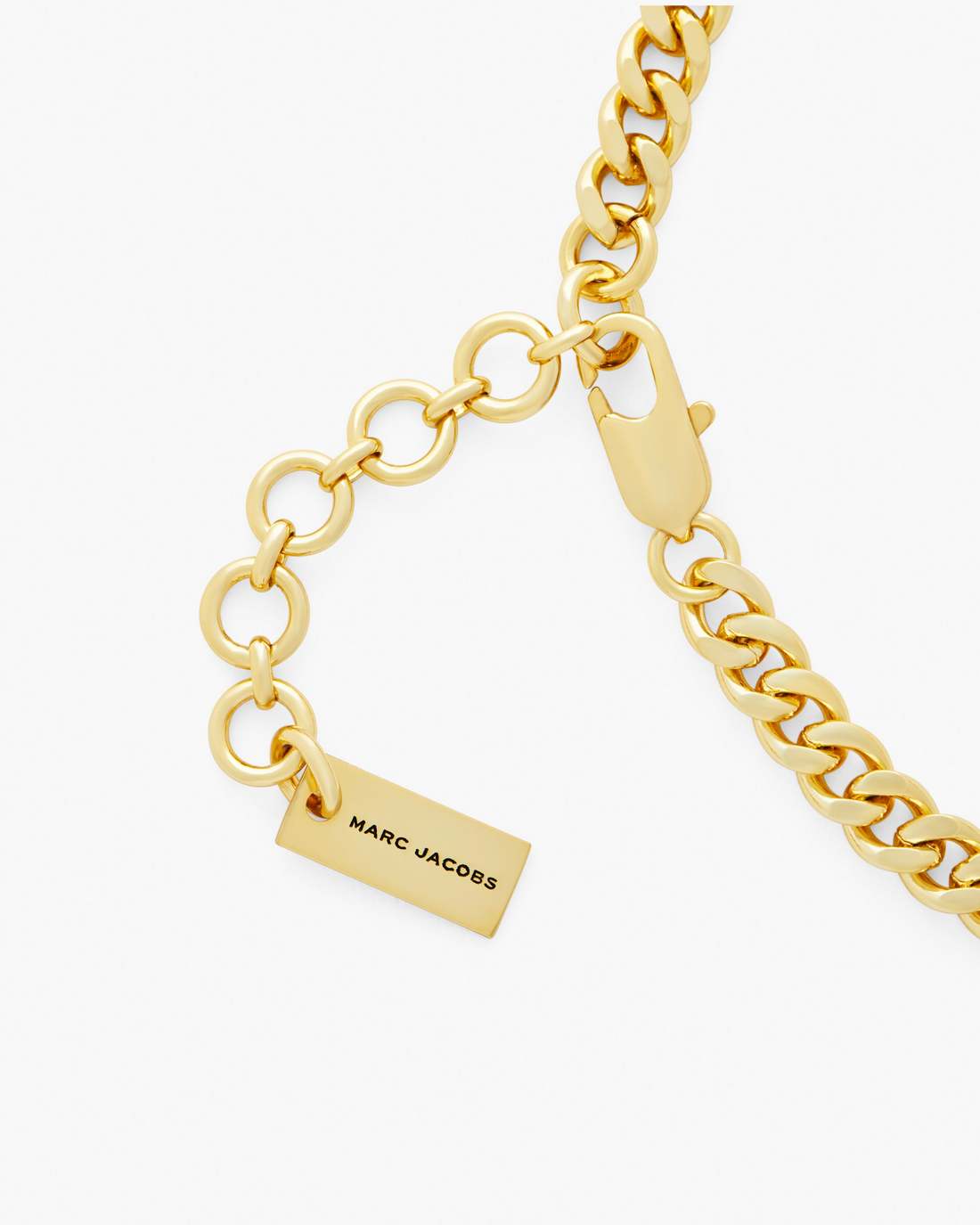 Marc Jacobs Essential - The Mini Icon Charm Necklace Light Antique Gold