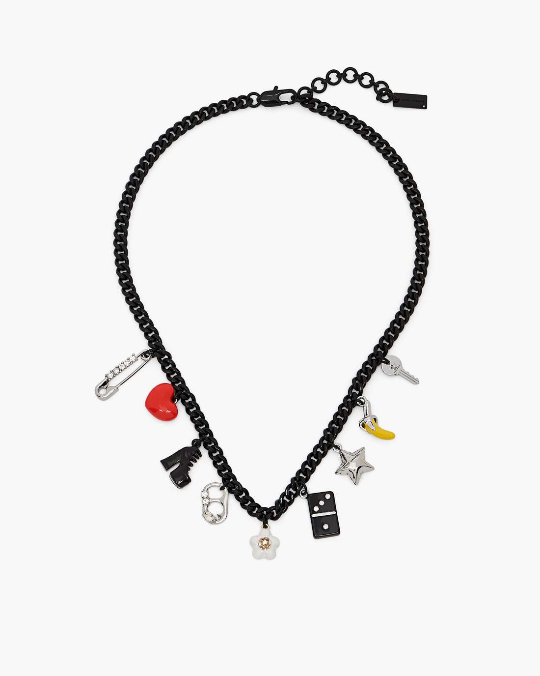 Marc Jacobs Premium - The Collector Charm Necklace Black Multi