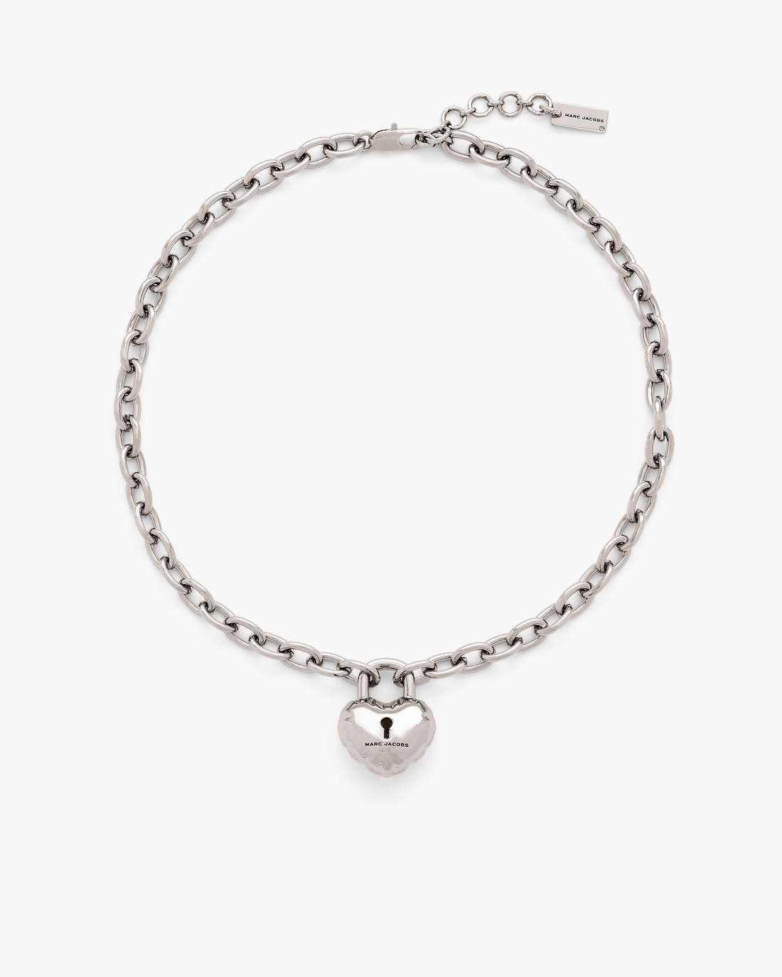 Marc Jacobs Special Offer - The Heart Balloon Necklace Light Antique Silver