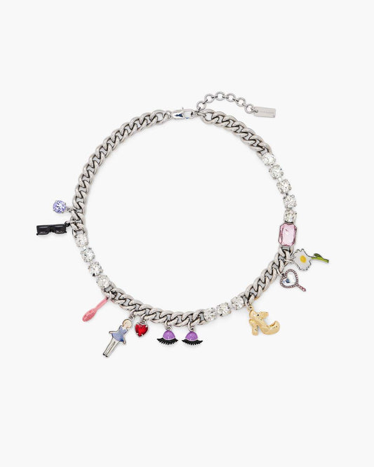 Marc Jacobs Special Offer - The Dollhouse Charm Necklace Silver/Multi