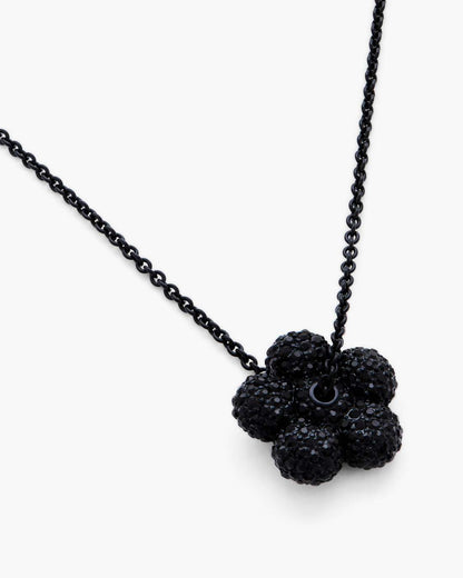 Marc Jacobs Latest - The Daisy Pave Necklace Black/Black Crystal