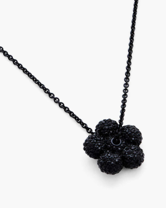 Marc Jacobs Latest - The Daisy Pave Necklace Black/Black Crystal