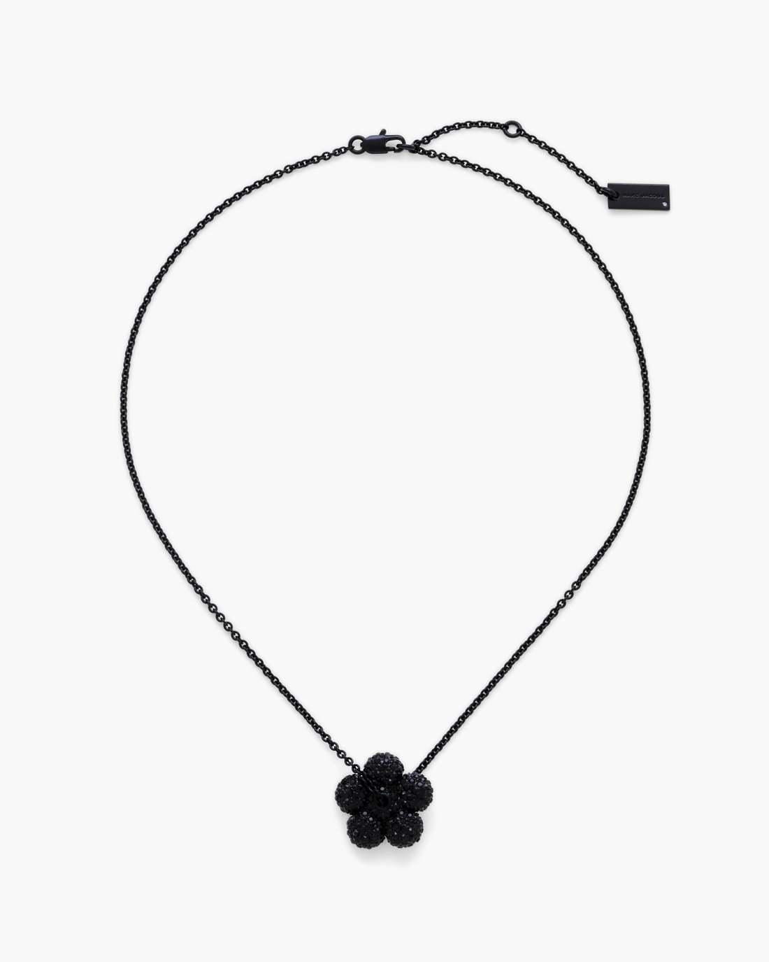 Marc Jacobs Latest - The Daisy Pave Necklace Black/Black Crystal