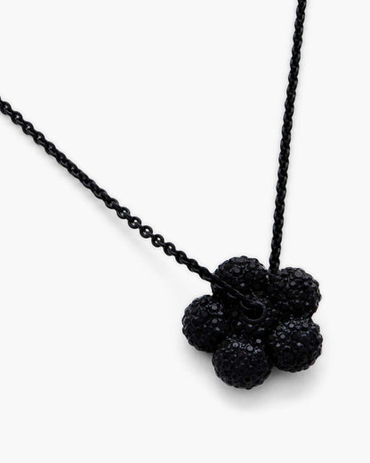 Marc Jacobs Latest - The Daisy Pave Necklace Black/Black Crystal