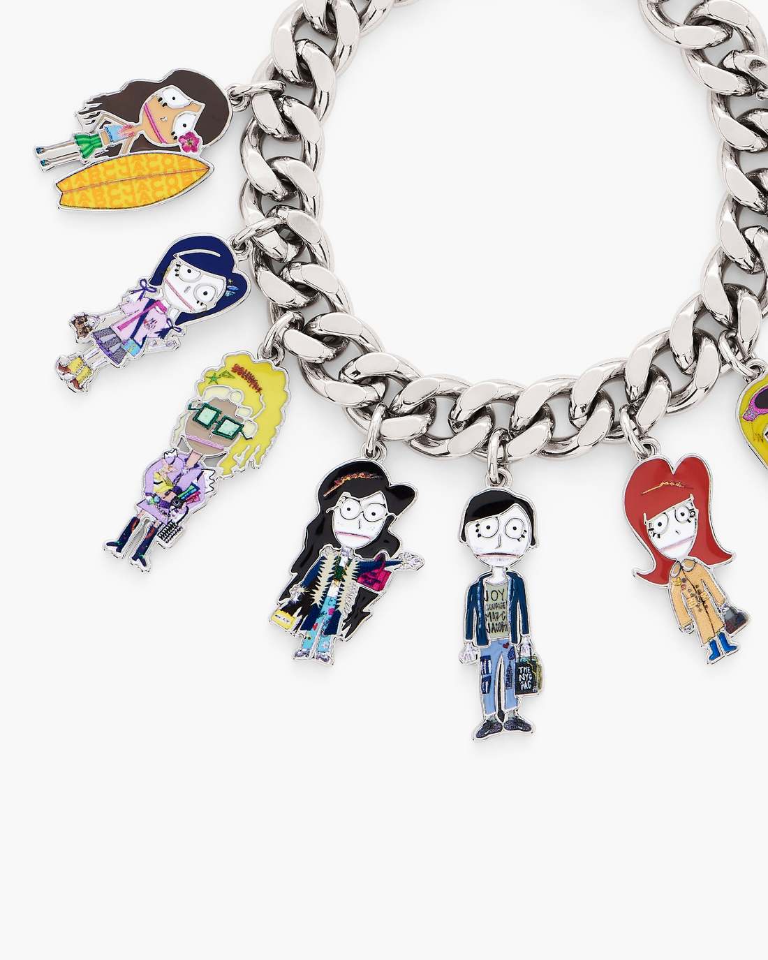 Marc Jacobs Premium - The Cities Charm Bracelet Silver/Multi