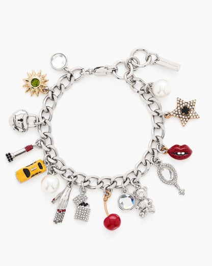 Marc Jacobs Exclusive - The Trinket Charm Bracelet Silver/Multi