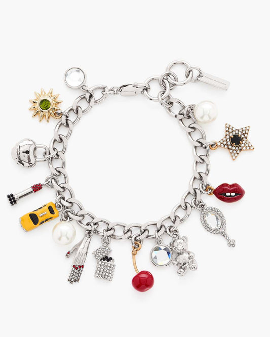 Marc Jacobs Exclusive - The Trinket Charm Bracelet Silver/Multi
