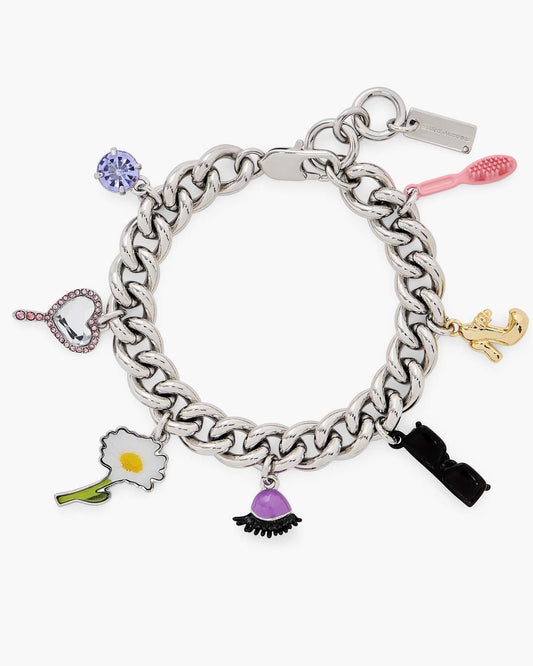 Marc Jacobs Exclusive - The Dollhouse Charm Bracelet Silver/Multi
