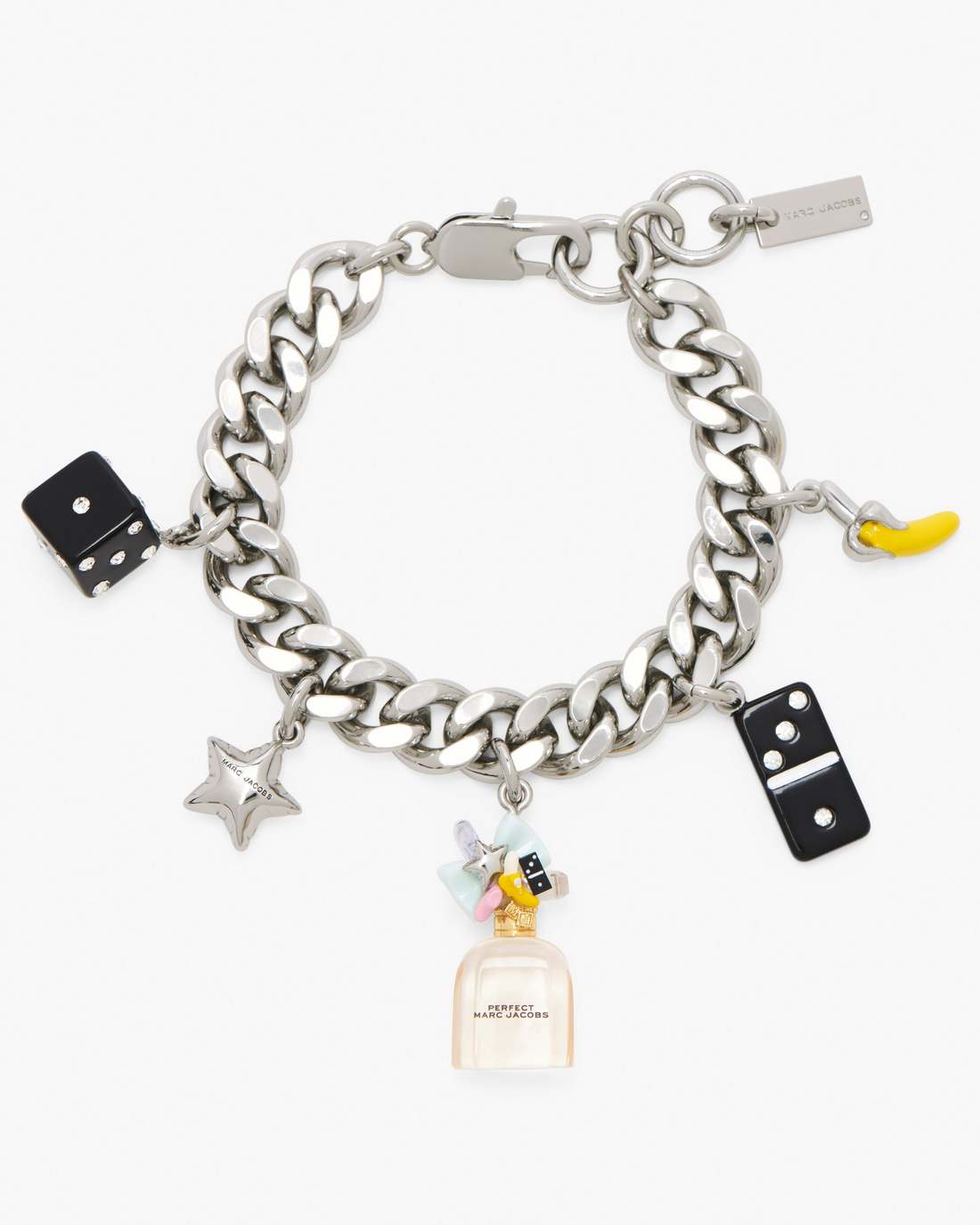Marc Jacobs Recommended - Perfect Charm Bracelet Silver/Pink Multi