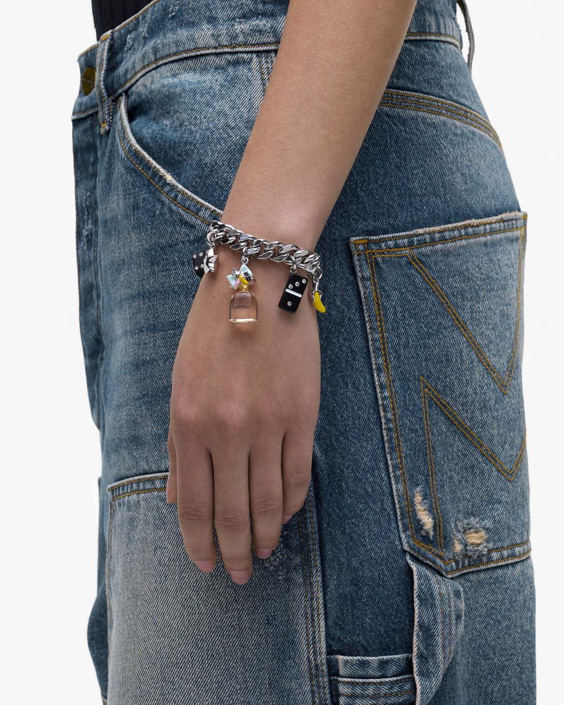 Marc Jacobs Recommended - Perfect Charm Bracelet Silver/Pink Multi