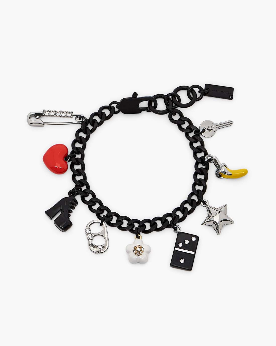 Marc Jacobs Discount - The Collector Charm Bracelet Black Multi