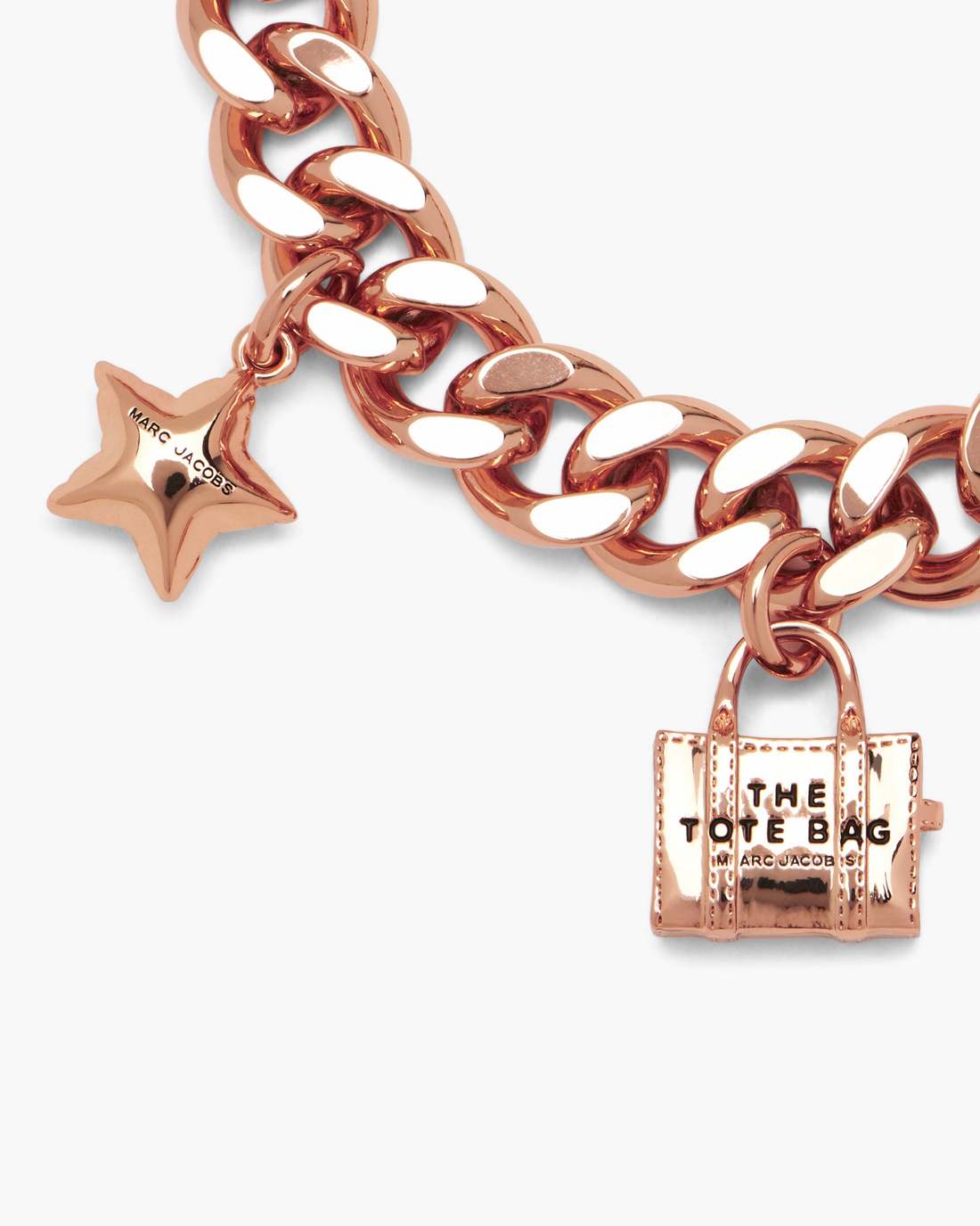 Marc Jacobs Latest - The Mini Icon Charm Bracelet Antique Rose Gold