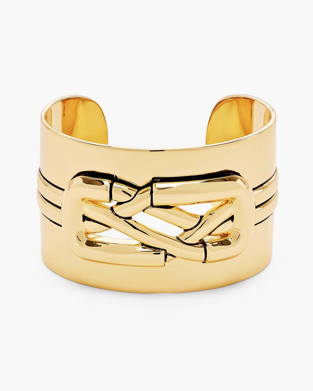 Marc Jacobs Classic - The Dual Statement Cuff Bracelet Gold