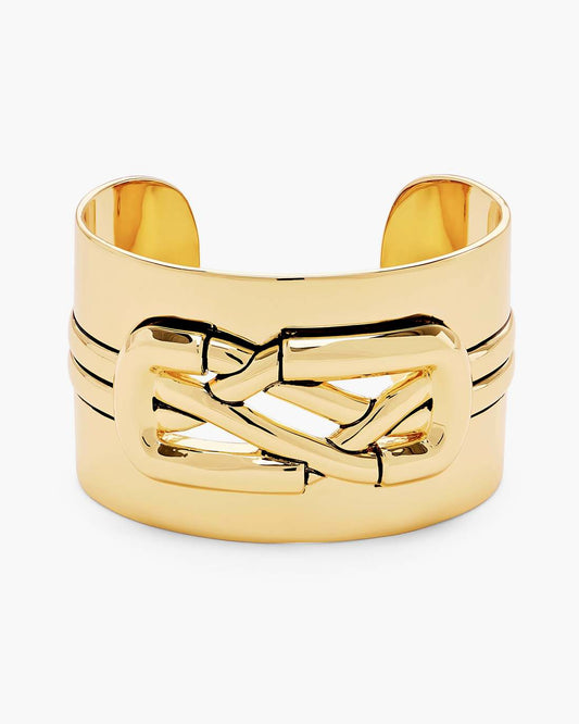 Marc Jacobs Classic - The Dual Statement Cuff Bracelet Gold