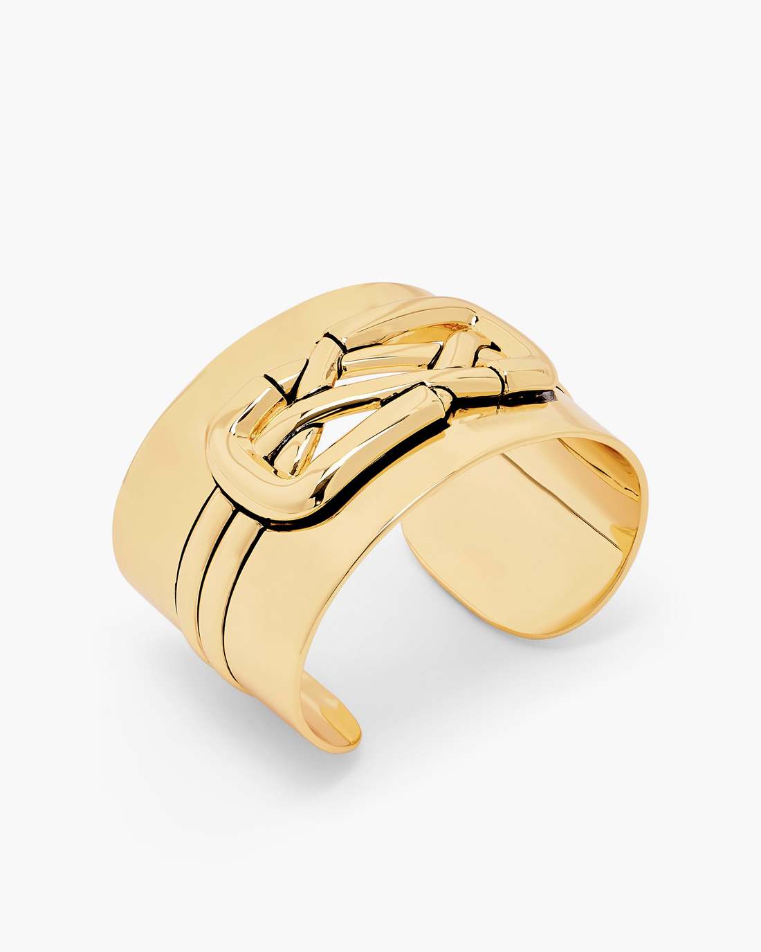 Marc Jacobs Classic - The Dual Statement Cuff Bracelet Gold