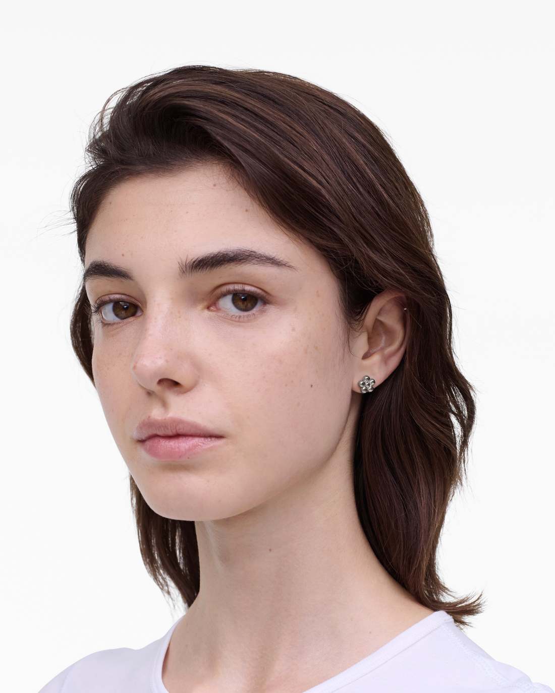 Marc Jacobs Featured - Daisy Balloon Stud Earrings Silver