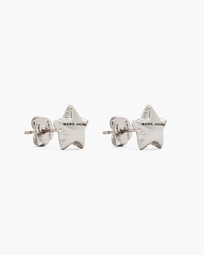 Marc Jacobs Best Price - The Star Balloon Stud Earrings Light Antique Silver