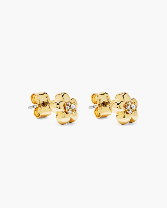 Marc Jacobs Latest - The Daisy Earrings Gold/Crystal
