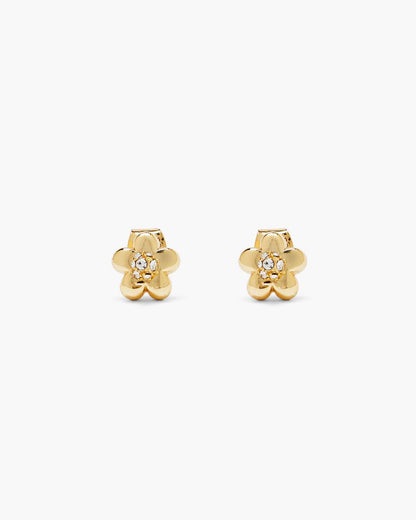 Marc Jacobs Latest - The Daisy Earrings Gold/Crystal