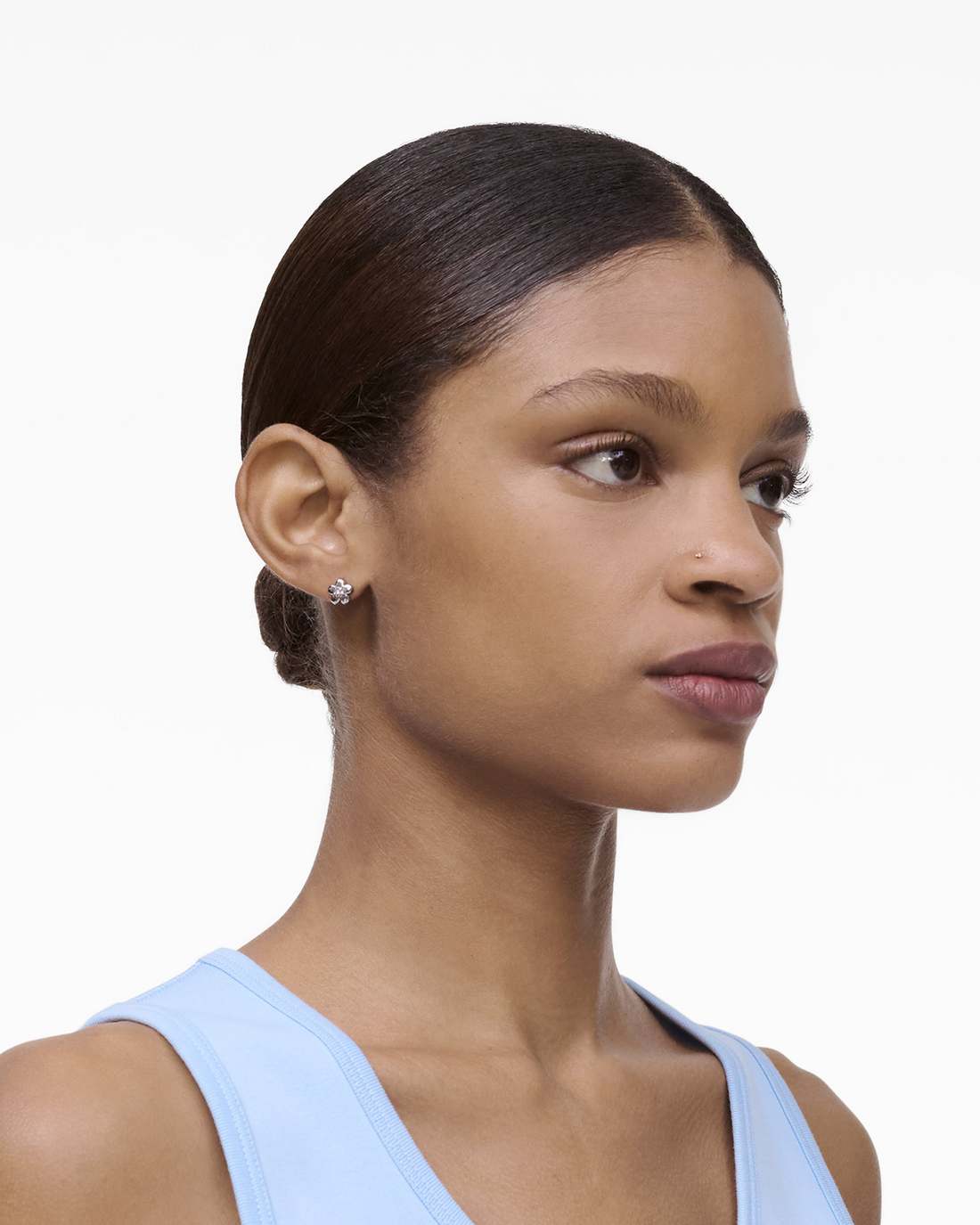 Marc Jacobs Trusted - The Daisy Earrings Silver/Crystal