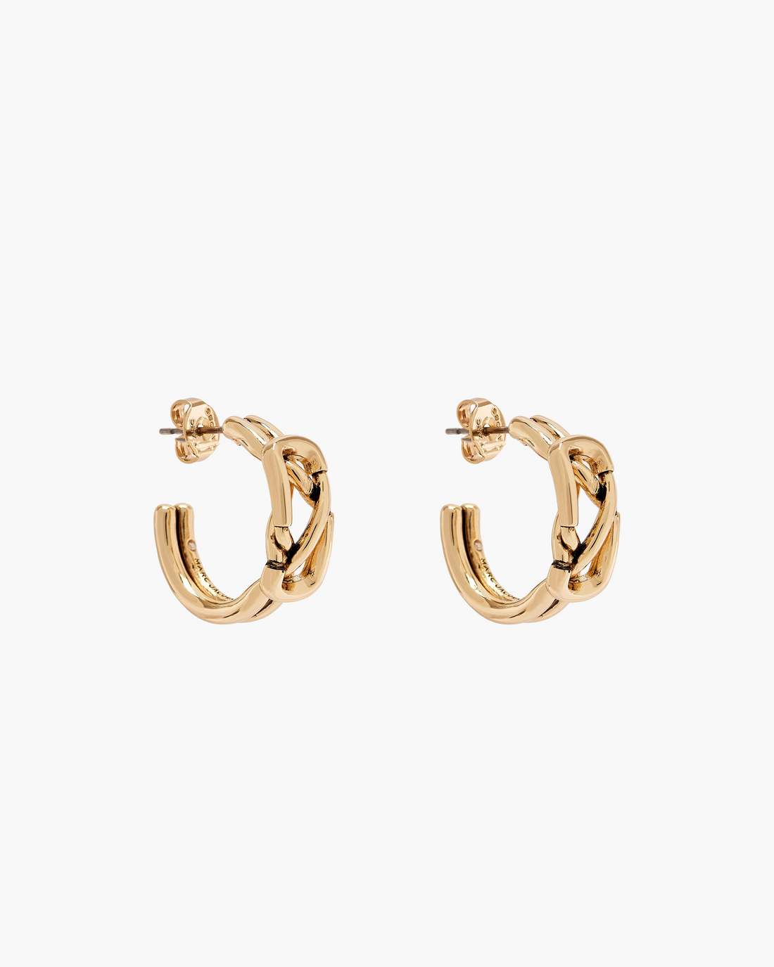 Marc Jacobs Best Price - The Dual Hoop Earrings Gold