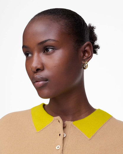 Marc Jacobs Best Price - The Dual Hoop Earrings Gold
