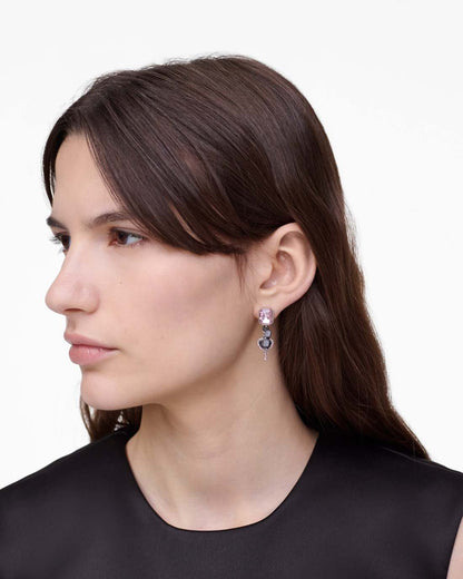 Marc Jacobs Featured - The Dollhouse Charm Earrings Silver/Multi