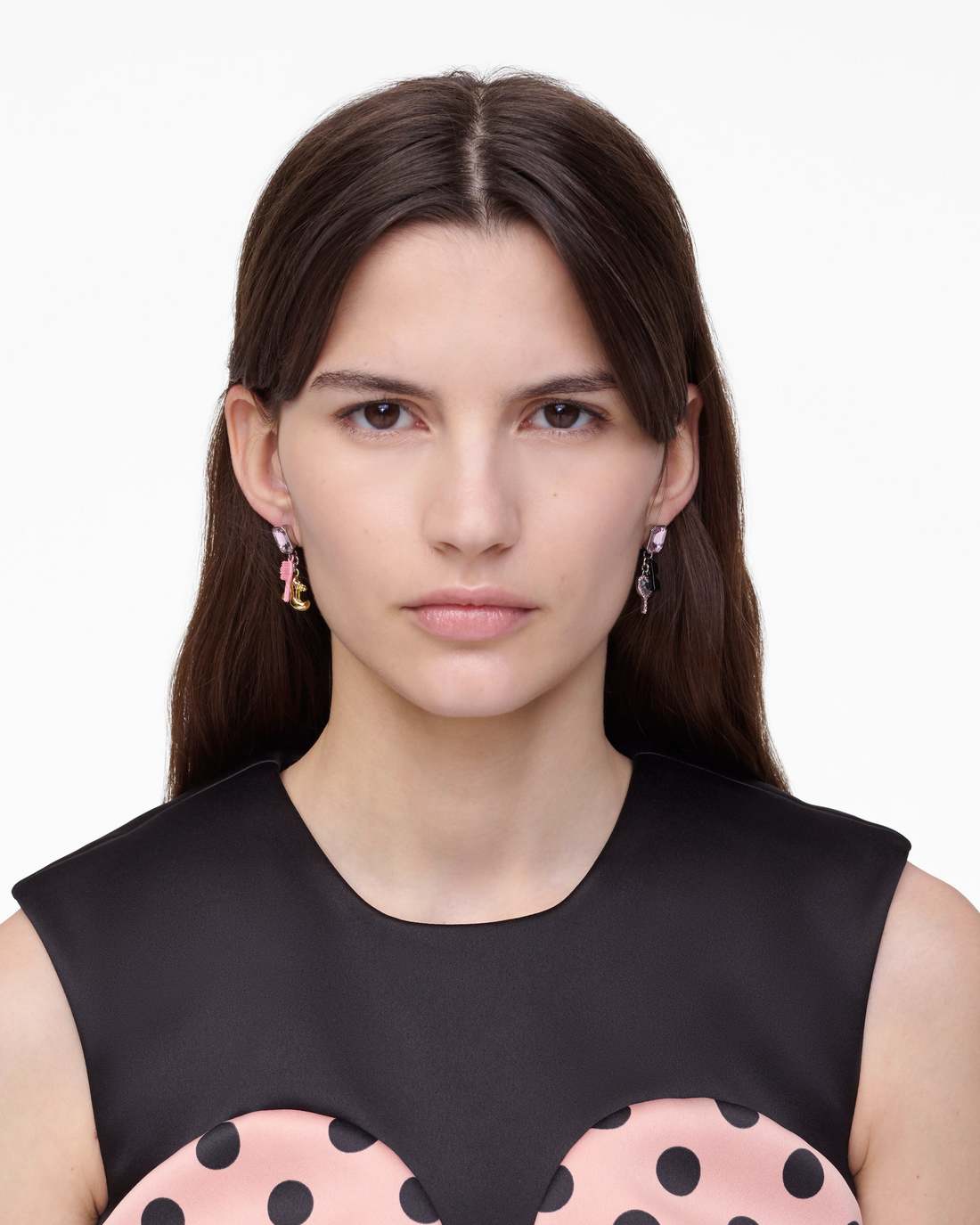Marc Jacobs Featured - The Dollhouse Charm Earrings Silver/Multi