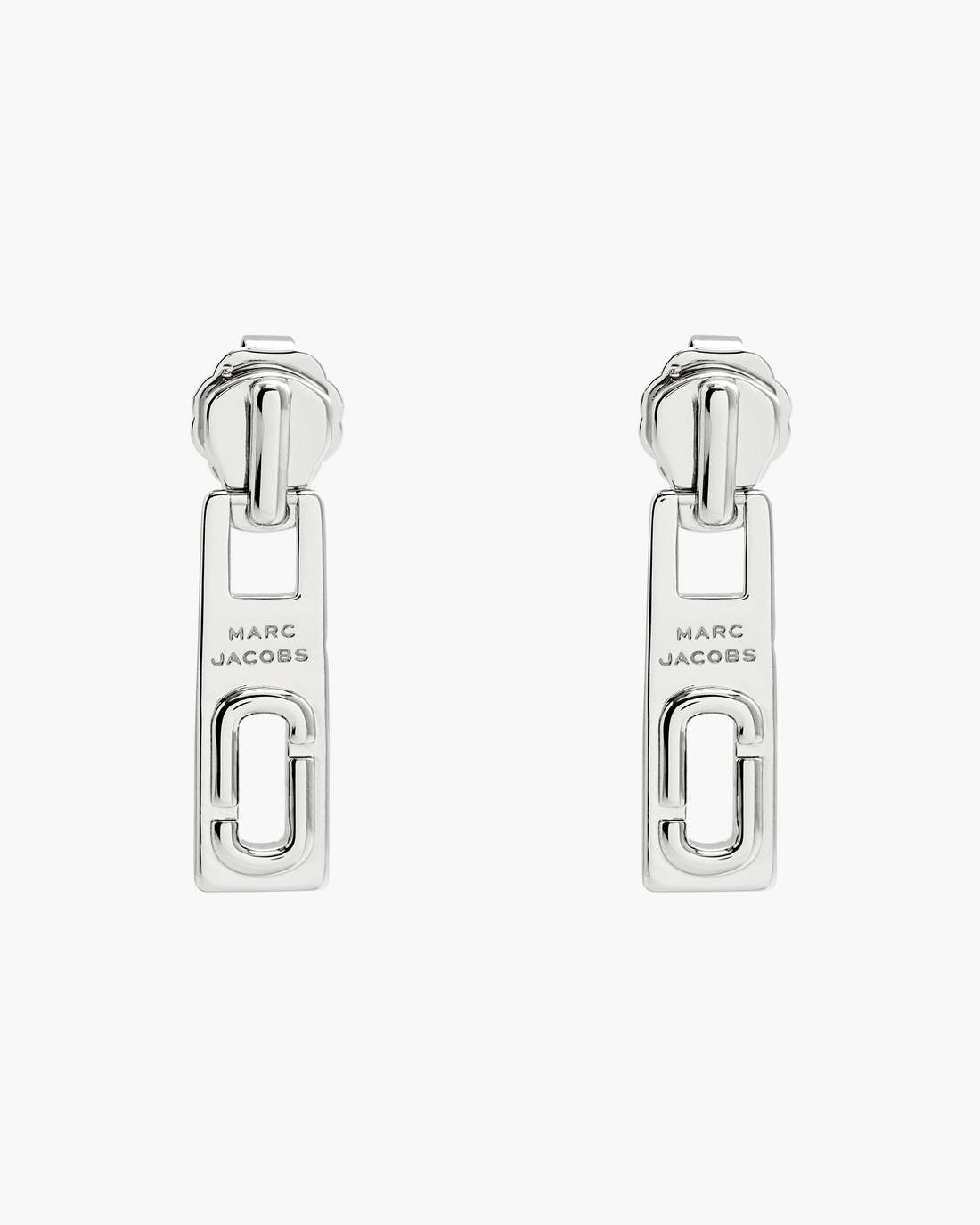 Marc Jacobs Quality - J Marc Zipper Earrings Silver