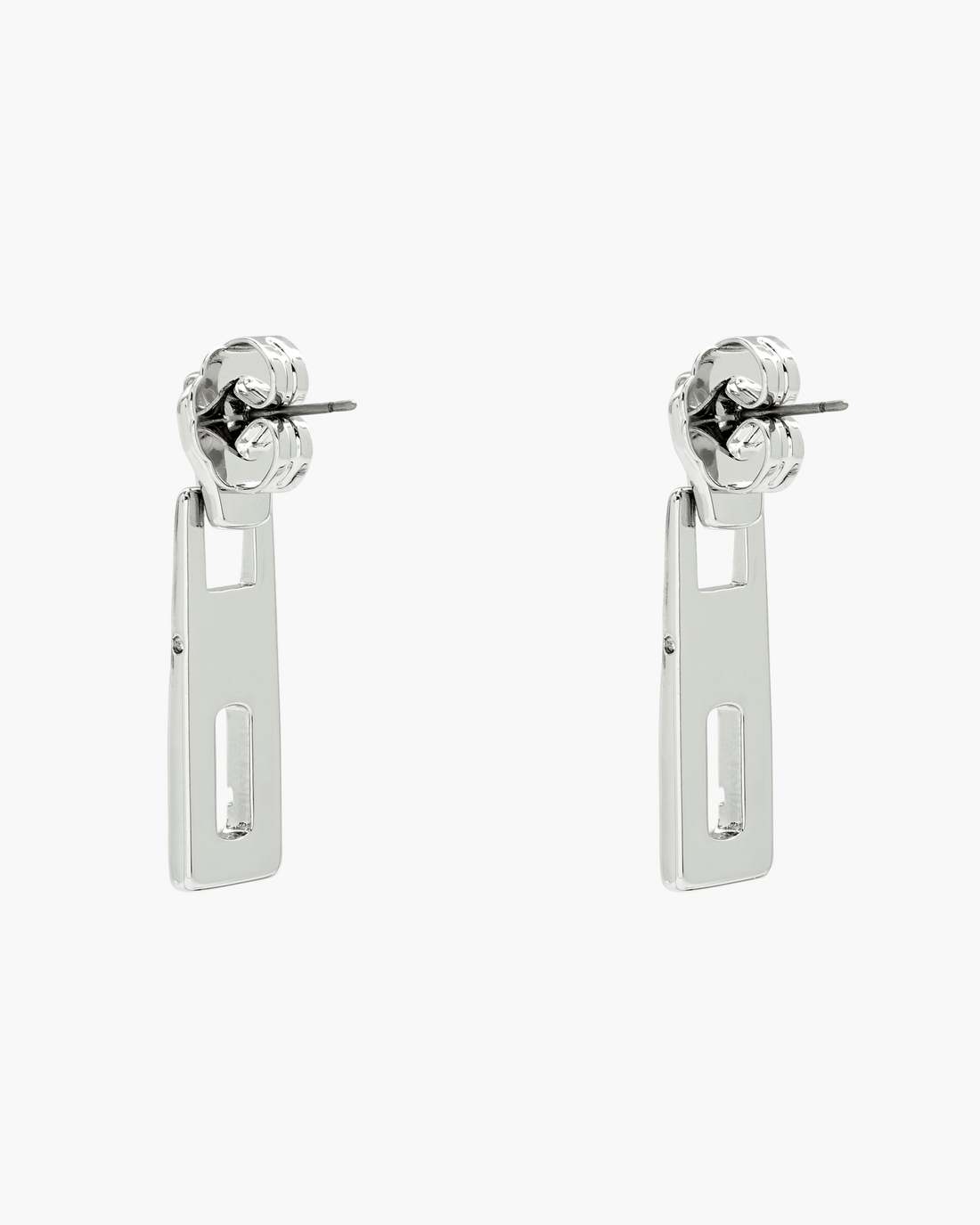 Marc Jacobs Quality - J Marc Zipper Earrings Silver