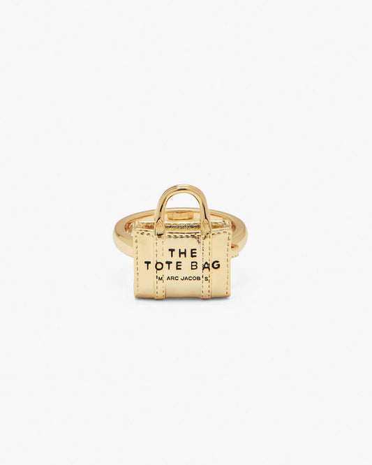 Marc Jacobs Featured - The Tote Bag Ring Light Antique Gold