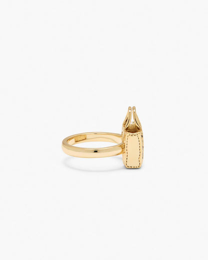 Marc Jacobs Featured - The Tote Bag Ring Light Antique Gold