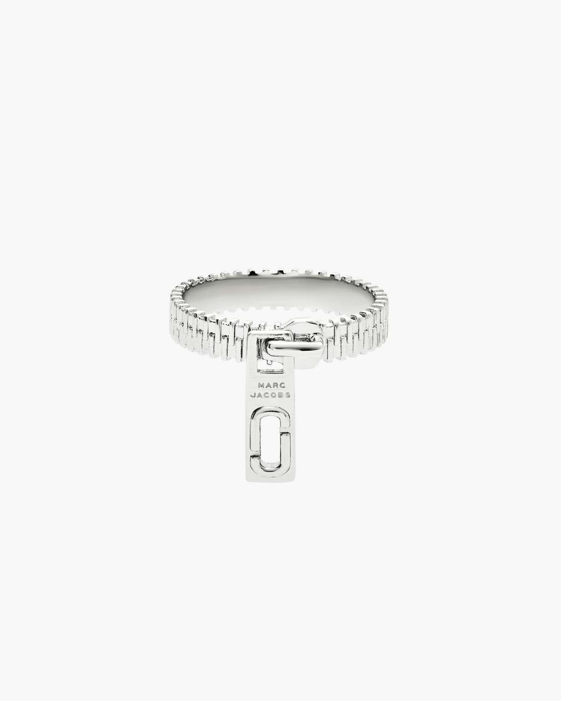 Marc Jacobs Top Pick - J Marc Zipper Ring Silver