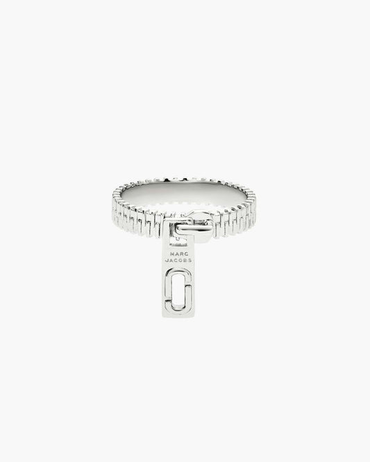 Marc Jacobs Top Pick - J Marc Zipper Ring Silver